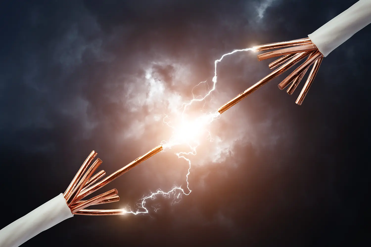 electric-cables-with-glowing-electricity-lightning